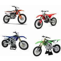 New Ray Assorted Dirt Bikes 1:6 Scale - Yamaha, Honda, Kawasaki, Suzuki 452U