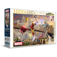 Harlington Thomas Kinkade Marvel Iron Man 1000pc Puzzle 20078