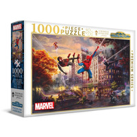 Harlington Thomas Kinkade Marvel Spider-Man & Friends: The Ultimate Alliance 1000pc Puzzle 20079