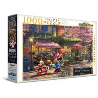 Harlington Thomas Kinkade Disney Mickey & Minnie Sweetheart Cafe 1000pc Puzzle 20305