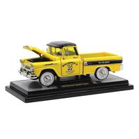 M2 Machines 1958 Chevrolet Apache Cameo MOONEYES 1:24 Scale Pickup Truck M240300