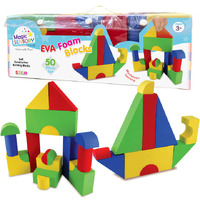 Magic Sensory EVA Foam Blocks (50 Piece) BMS016016