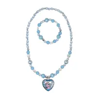 Pink Poppy Disney Frozen Elsa Necklace & Bracelet Set