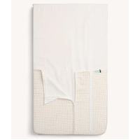 ergoPouch Baby Bassinet/Cradle Tuck Sheet - Caramel Grid