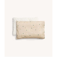 ergoPouch Organic Toddler Pillow + Case Daisy Sprinkle