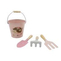 Kaper Kidz Calm & Breezy Kids Garden Tool Set with Bucket - Pink NG23570