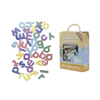 Fridge Friends Wooden Magnetic Shapes - Lowercase Alphabet Letters ET210