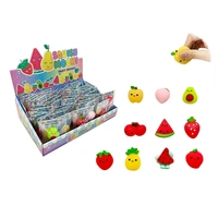 Squish Mochi Fruit Friends 4cm Assorted; One Supplied SQ-MOFRUIT