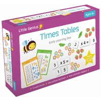 Little Genius Times Tables Early Learning Box 19590