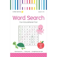 Little Genius Word Search Fun Educational Pad 27786