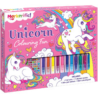 Lake Press Markerific Colouring Fun Activity Case - Unicorns