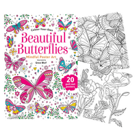 Lake Press Mindful Poster Art - Beautiful Butterflies