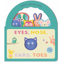 Lake Press Peek-a-Boo Handle Book - Eyes, Nose, Ears, Toes 5774