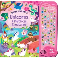 Lake Press Look And Find Book - Unicorns & Mythical Creatures 6962