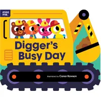 Lake Press Mini Me - Shaped Board Book - Digger's Busy Day 7235