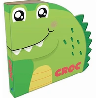 Lake Press Shaped Felt Book - Crocodile 8232