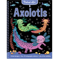 Lake Press Axolotls Velvet Art Book 8430