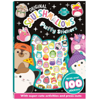 Squishmallows Puffy Stickers Book