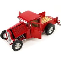 ACME 1932 Ford Hot Rod Pickup RED 1:18 Scale Diecast Car A1804100