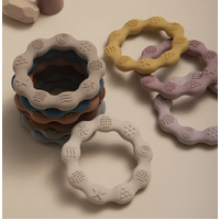 Honeysuckle. Circle Baby Teether