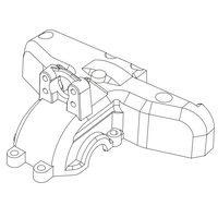 MJX Rear Gear Cover MJXS-14190B