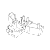 MJX Front Lower Gearbox Covers [14191]