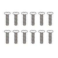 MJX Round Head Flat Tail Screws (12Pcs) MJXS-M2666