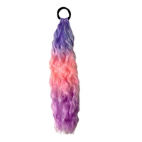 The Hairy Fairy 35cm Mini Pink Posy Wavy Ponytail