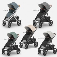 UPPAbaby Vista V3 with Bassinet + Upper Adaptors