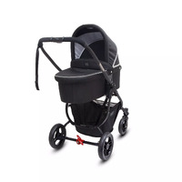 Valco Baby Snap Ultra P Pram & Bassinet Package - Midnight Black