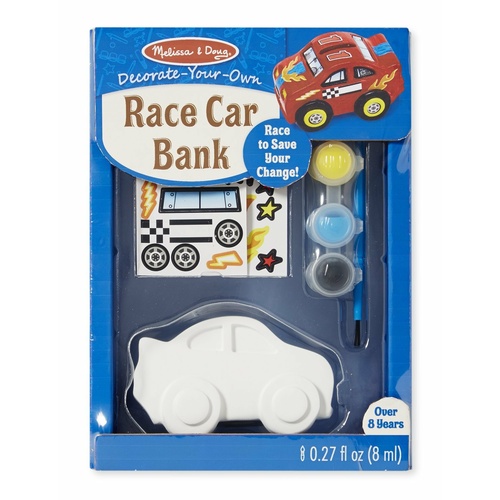 Melissa & Doug - Decorate Your Own - Wooden Race Car