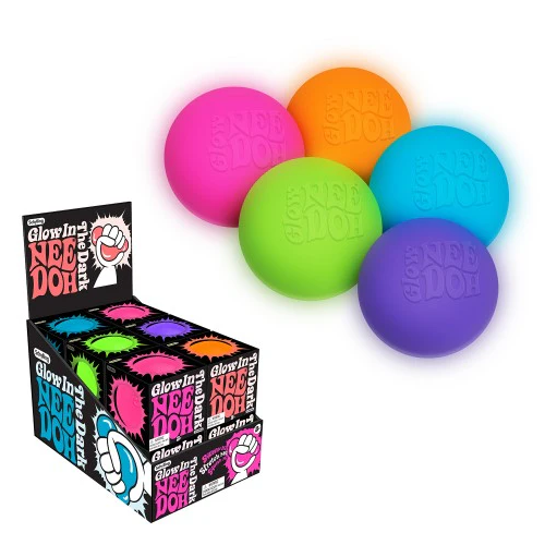 Schylling Nee Doh Glow in The Dark Assorted; One Supplied SCH-AGND