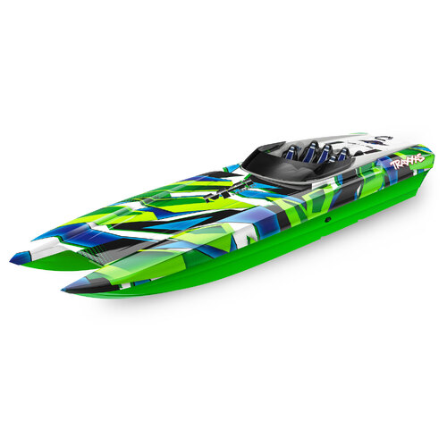 Traxxas DCB M41 Widebody Brushless 40" R/C Race Boat TQI - Green 57046