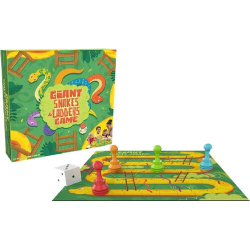 Pressman Giant Snakes & Ladders Game CA101025