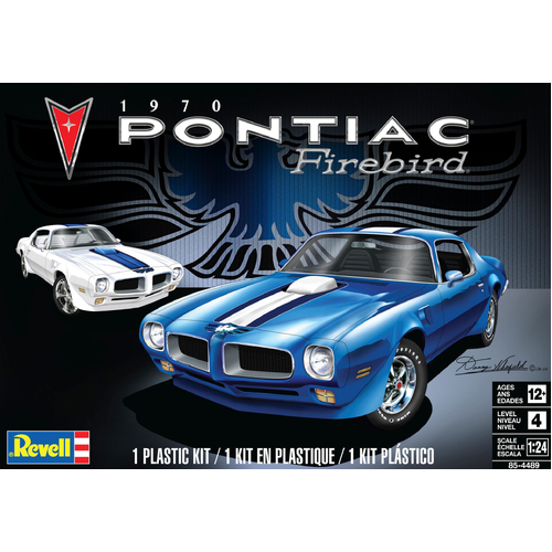 Revell 1970 Pontiac Firebird 1:24 Scale Model Kit 14489