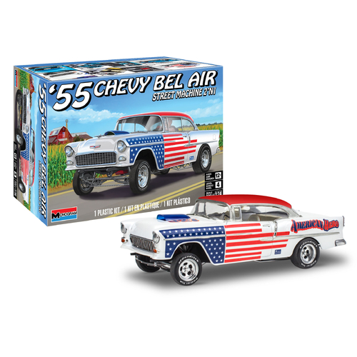 Revell '55 Chevy Bel Air Street Machine 1:24 Scale Model Kit 14519