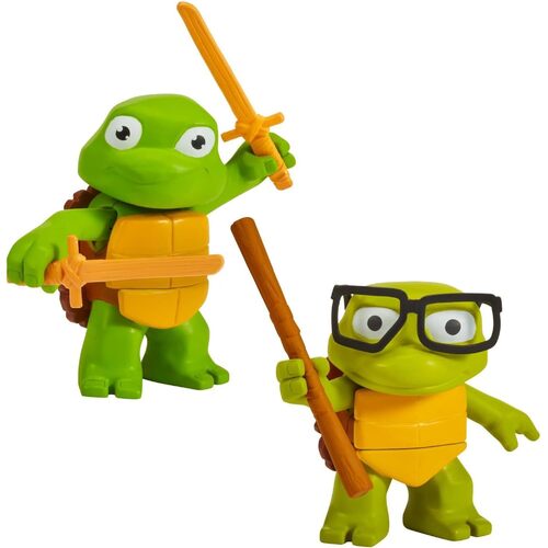 Teenage Mutant Ninja Turtles: Mutant Mayhem Movie Turtle Tots: Leo & Donnie 26221