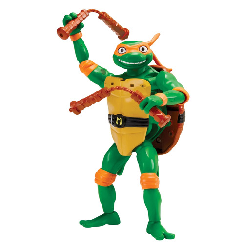 Teenage Mutant Ninja Turtles Mutations 5.5” Pet to Ninja Michelangelo TV Deluxe Action Figure 26222