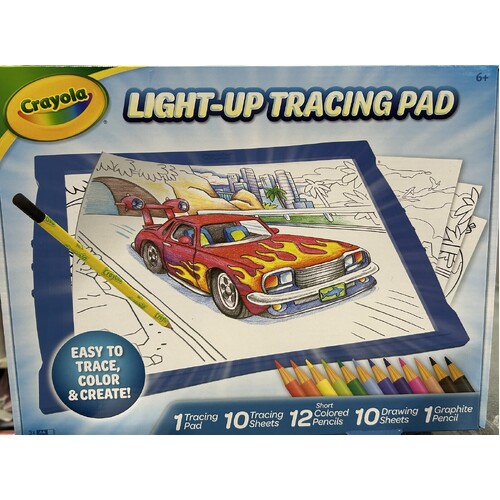 Crayola Light-Up Tracing Pad Cars 040907