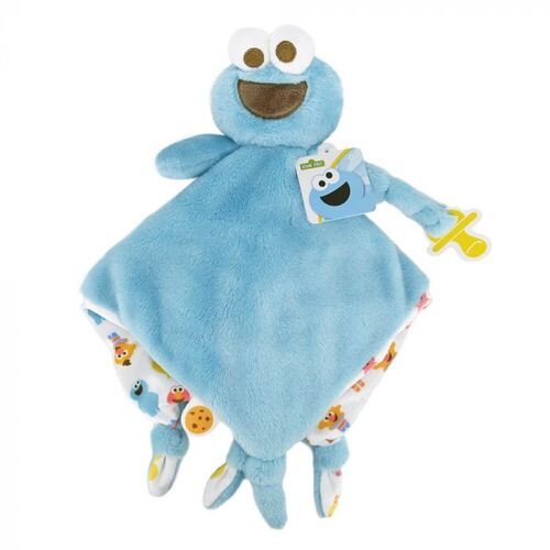 Sesame Street Cookie Monster Comfort Blanket SS480007