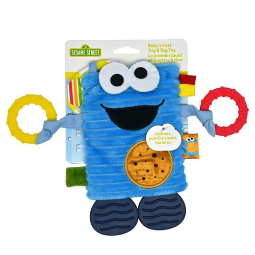 Sesame Street Cookie Tug & Tag Toy SS48016