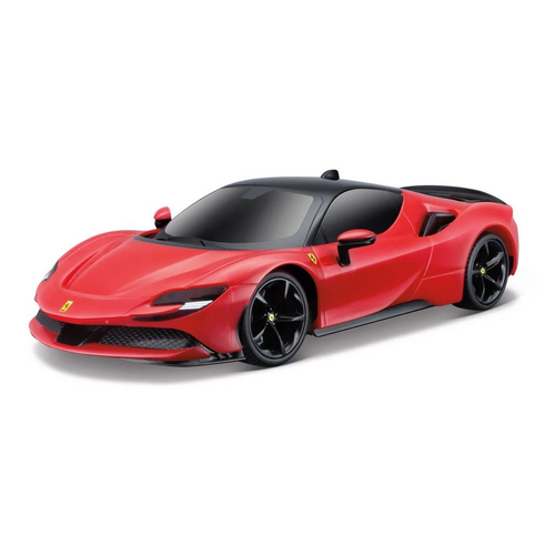 Maisto MotoSounds Ferrari SF90 Stradale Red Lights and Sounds Vehicle 1:24 Scale 81732