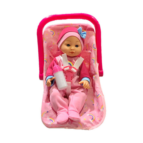 Gigo Dream Collection 14" Baby Doll In Carrier 23126