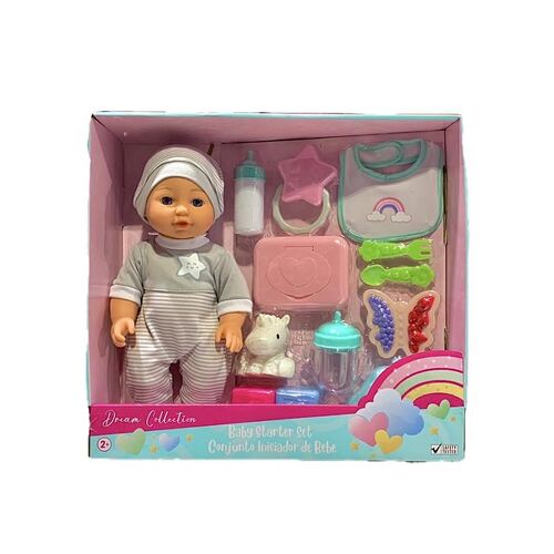 Gigo Dream Collection 12" Baby Starter Play Set 23214