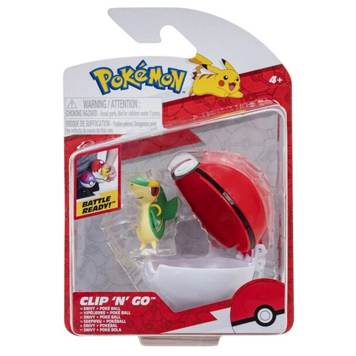 Pokemon Clip N Go Figurine Set Assorted / Snivy & Poke 95057