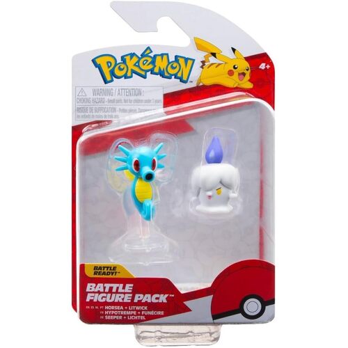 Pokemon Battle Figures 2" - Horsea & Litwick 97152