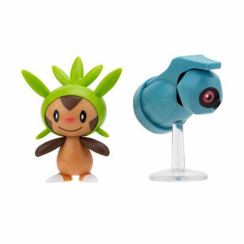 Pokemon Battle Figure 2pk - Chespin + Beldum 97162