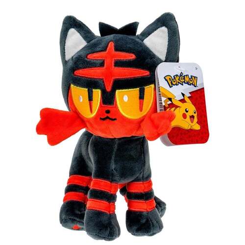 Pokemon 8" Litten Plush 97171