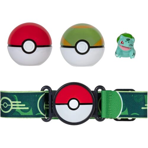 Pokemon Clip N Go Poke Ball Belt Set BULBASAUR 97177