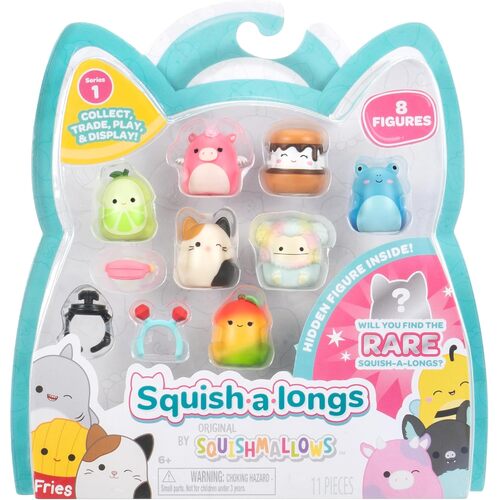 Squishmallows: Squish-a-longs (Style 2) 8 Pack Series 1